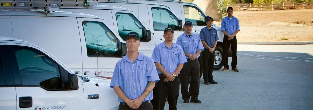 KIC Refrigeration crew ready for Mini Split Repair jobs across Barstow